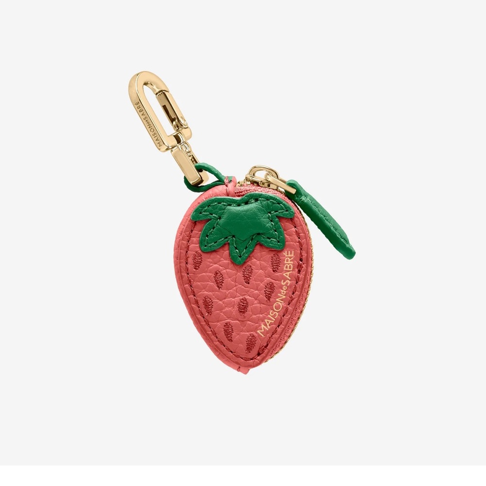 Maison de Sabre Strawberry Keychain Coin Pouch